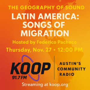 GOS 2 image Federico Pacheco KOOP 91.7 FM - Austin's Community Radio