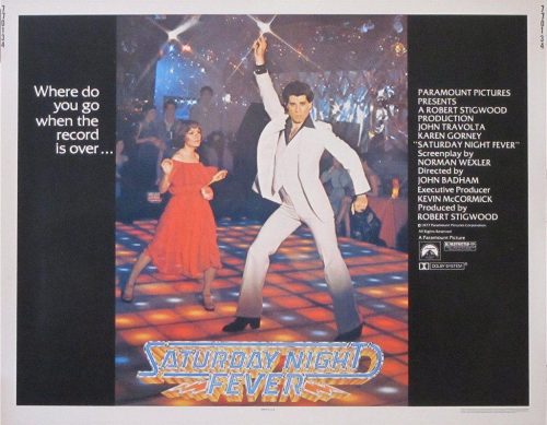 saturday-night-fever-vintage-movie-poster-original-half-sheet-22x28-2618 - Robert Sims